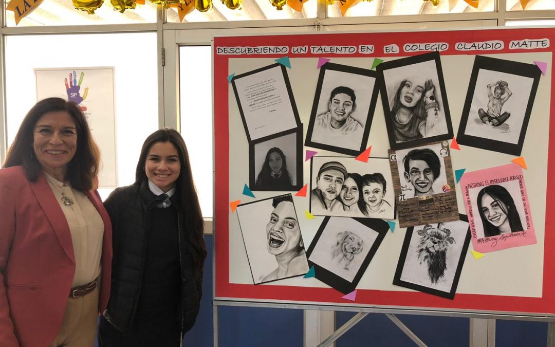 Talento artístico: Millaray Sepúlveda IV medio B