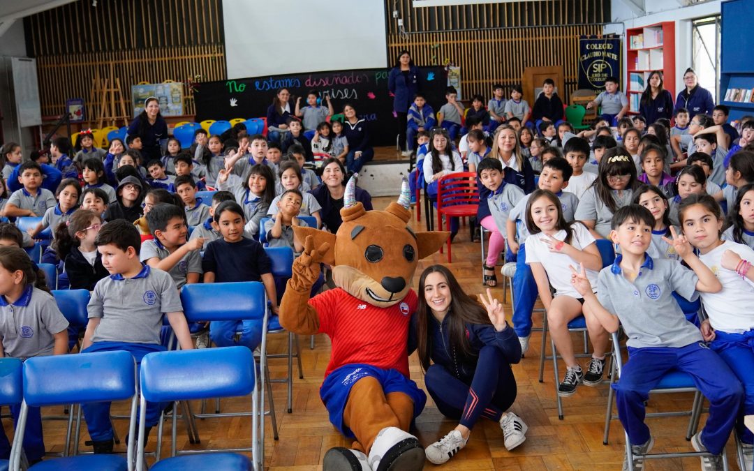 “Los Cuentos de Dupu” llegan al Claudio Matte para motivar el deporte desde la infancia junto a Valentina Toro