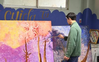 EL ARTE CONTEMPORÁNEO COBRA VIDA EN EL COLEGIO CLAUDIO MATTE